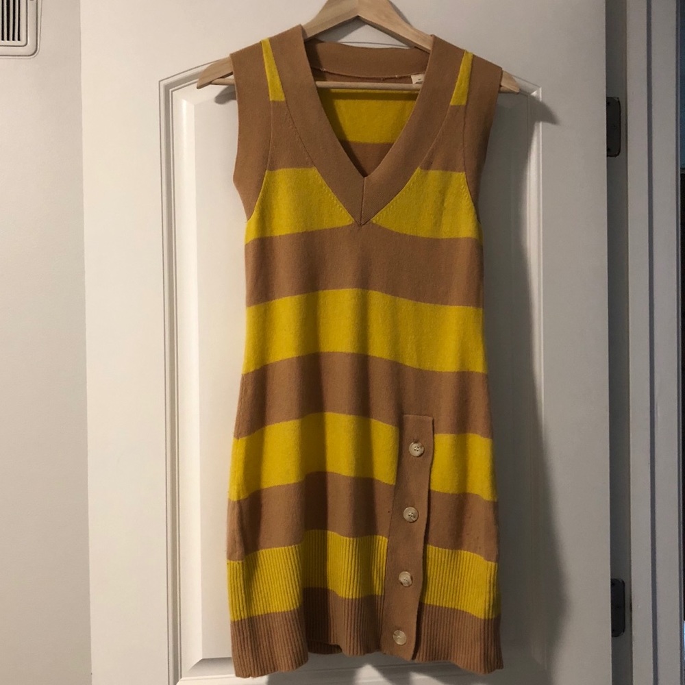 Anthropologie cashmere sweater dress